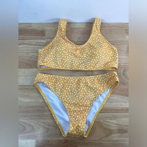 2 piece swim suit with cover up